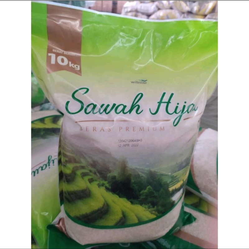 

Beras Premium Sawah Hijau 10kg by Wilmar