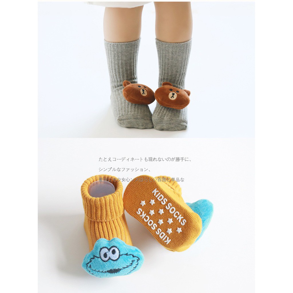 0-3 thn | KAOS KAKI BAYI ANAK IMPOR NEWBORN SOCKS LUCU KARAKTER KARTUN PEREMPUAN jczz catalog vol.N