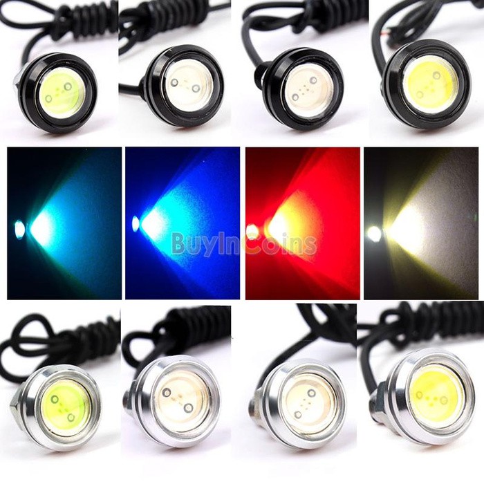 Led Eagle Eye Strobo Warna Ice Blue