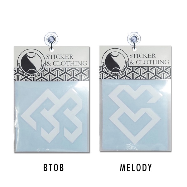 Stiker BTOB Melody born to beat Logo Cutting Sticker