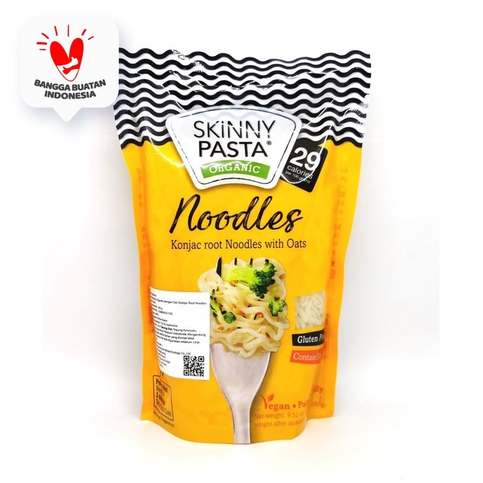 

PASTA-ANEKA- SKINNY PASTA MIE SHIRATAKI ORGANIK KONYAKU NOODLE 200GR -ANEKA-PASTA.