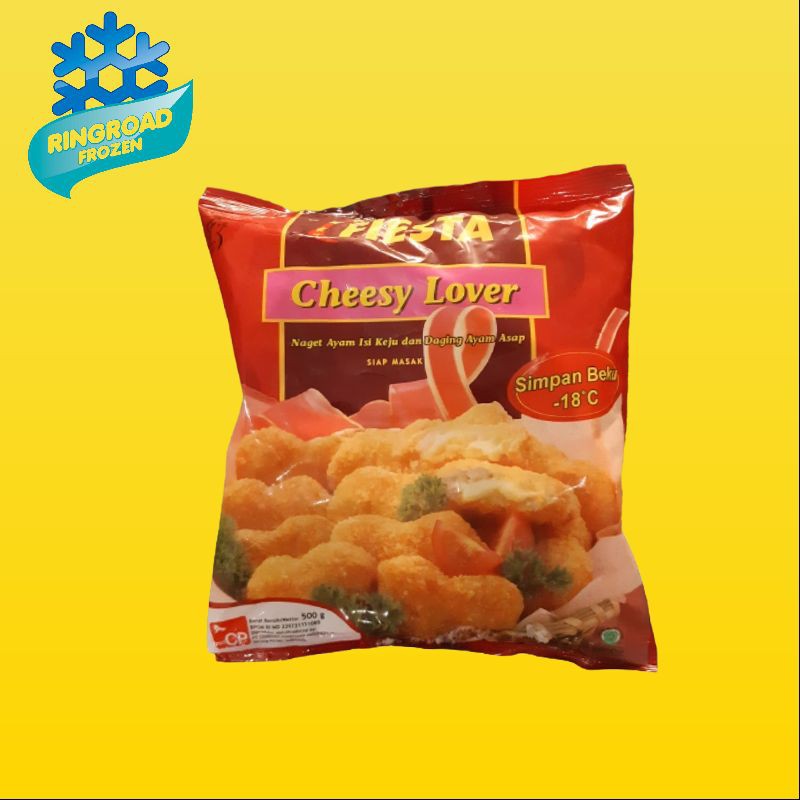 Jual Fiesta Cheesy Lover 500 Gr Nugget Ayam Isi Keju Shopee Indonesia