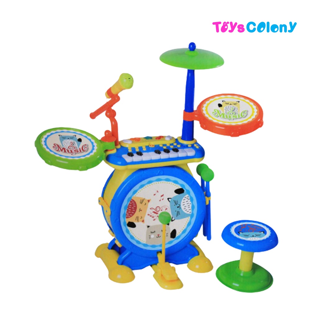 Baby Drum Set - Rock and Roll Drum Combination QF668