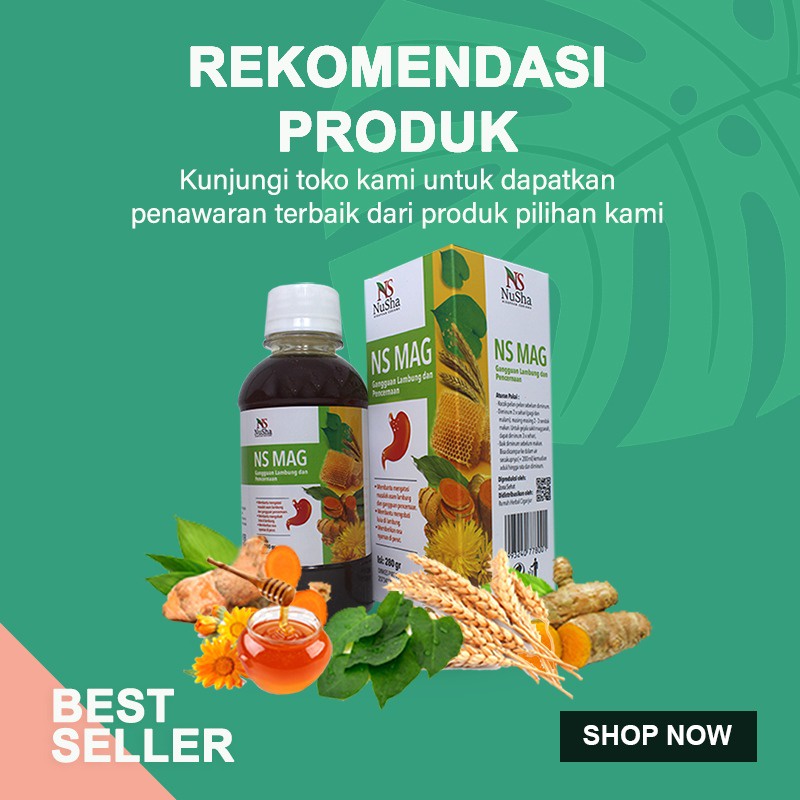 NS MAG AMPUH  Obat Asam Lambung, GERD, Mag atau Maag, Saluran Pencernaan - 280 gr