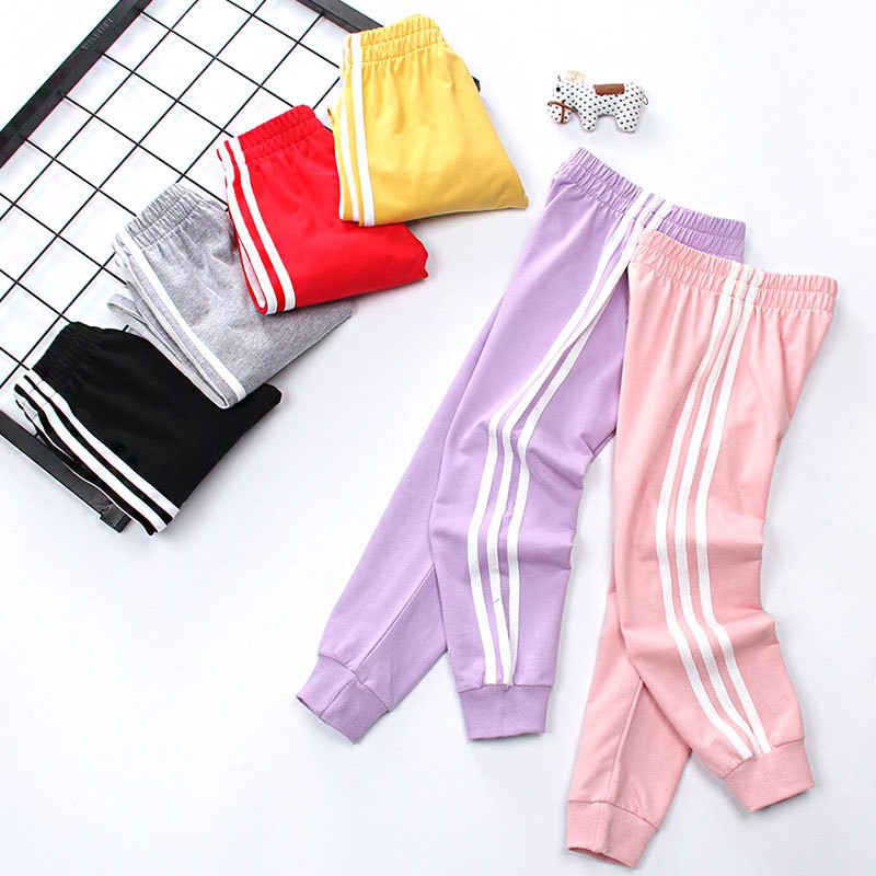 HappyOliver TRAININGS COMICA celana karet jogger panjang anak long pants import