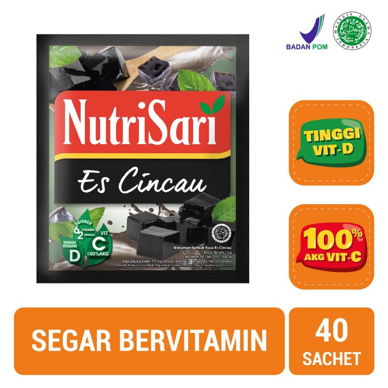 

Nutrisari Cincau 40 Sachet