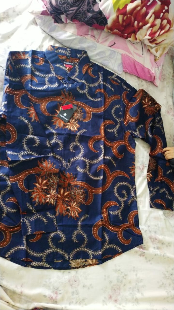 Kemeja Batik Formal Slimfit Asli Kattun