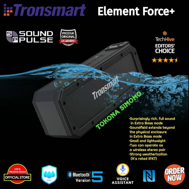 TRONSMART Element Force+ / Force Plus Portable Bluetooth Speakers