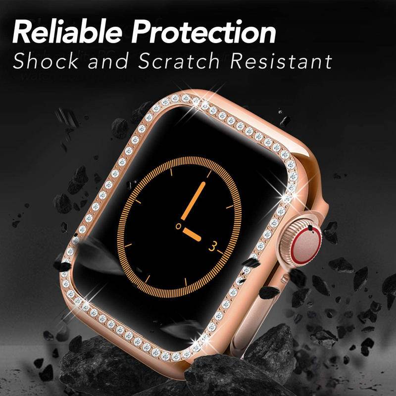 Case Pelindung apple watch 7 6 5 4 se 3 2 1 Ukuran 45mm 41mm 42mm 44mm 40mm 38mm