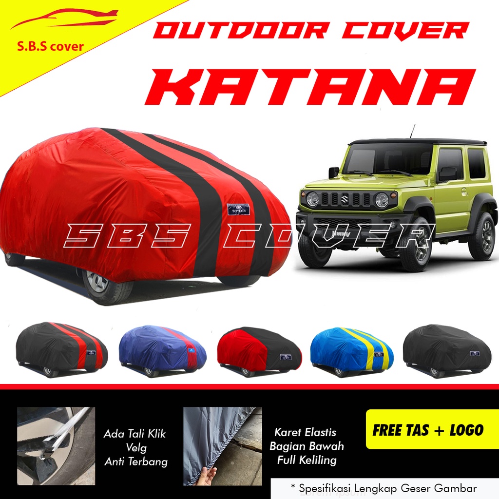 Body Cover Mobil Katana Sarung Mobil katana/jimny katana/wagon r/karimun wagon r/estilo/karimun