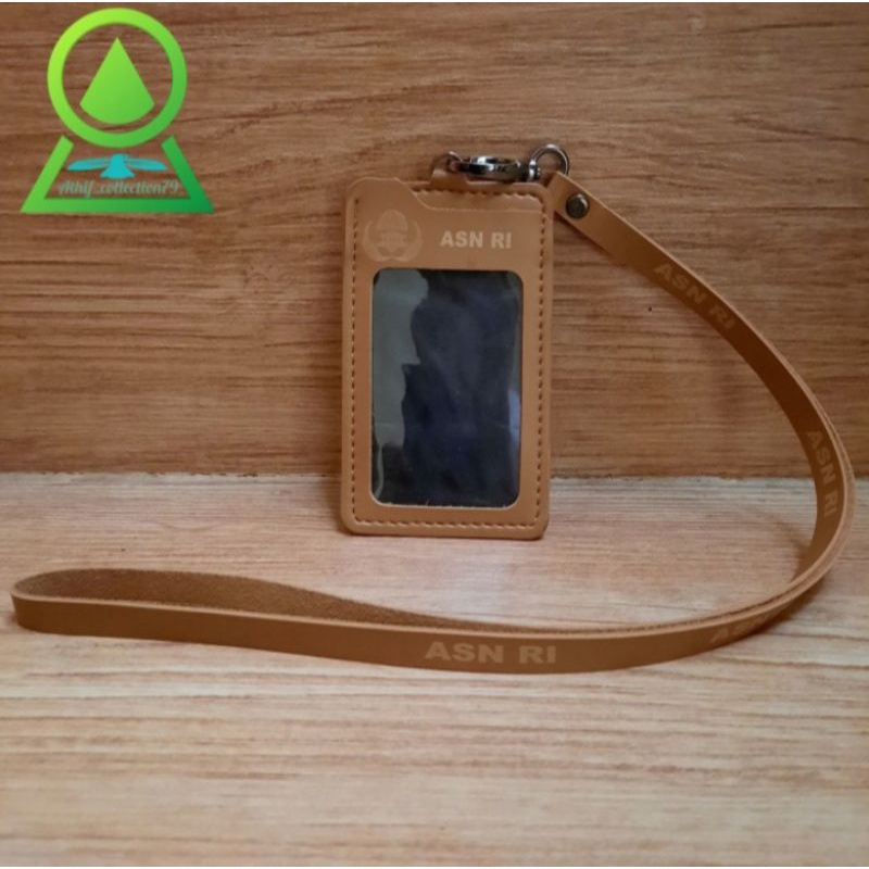 

tempat id card ASN / coklat