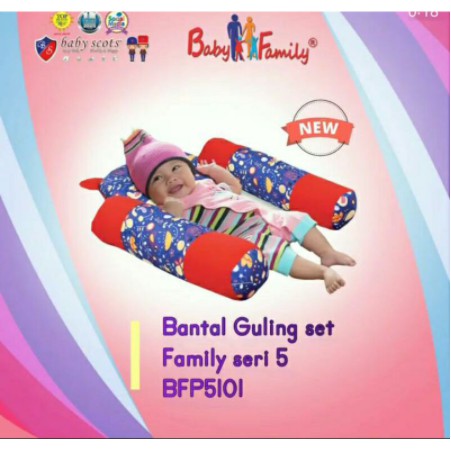 Bantal guling baby family BFP5101