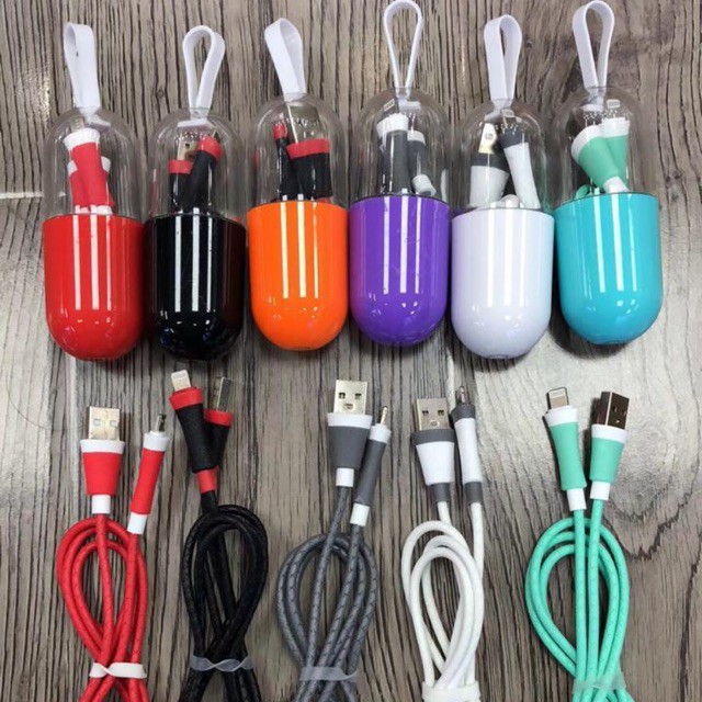 lion king Kabel Data Kapsul / Cable Data Capsul / Kabel Charger / Micro Usb / Iphone 5 / 6 / 7 / 8