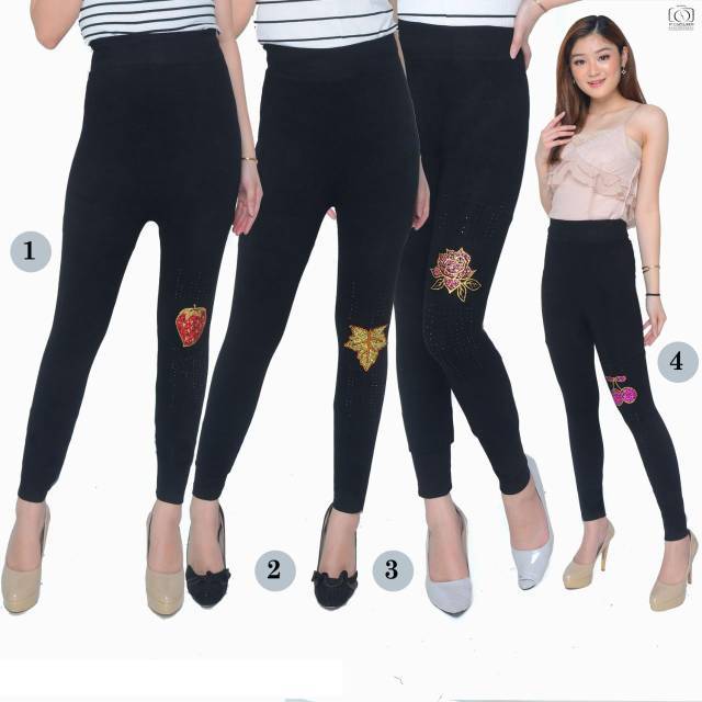 Legging Mote Warna 971 Import