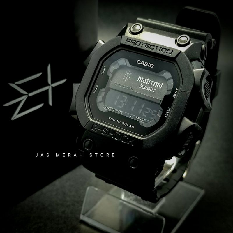 Jam Tangan Pria G Shock Kingkong X Maternal Ds Custom Full Black Include Bonus