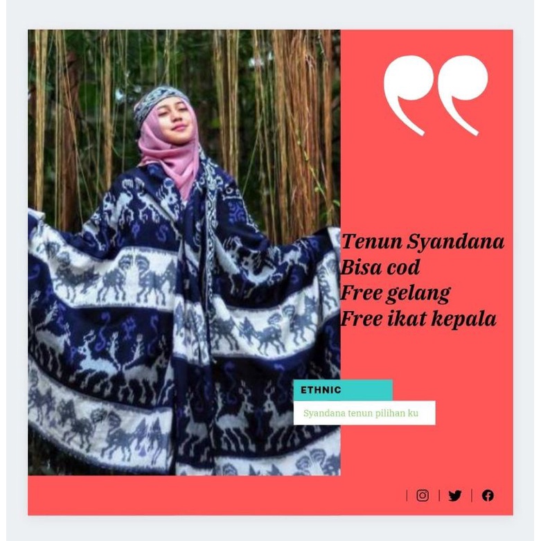 tenun troso jepara ori