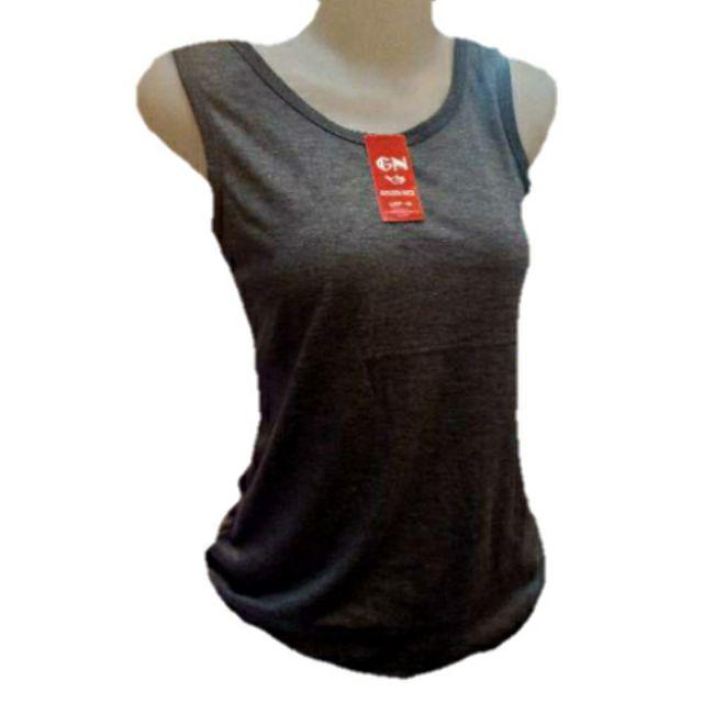 Singlet Golden Nick Tank Top GN Katun-Abu Tua