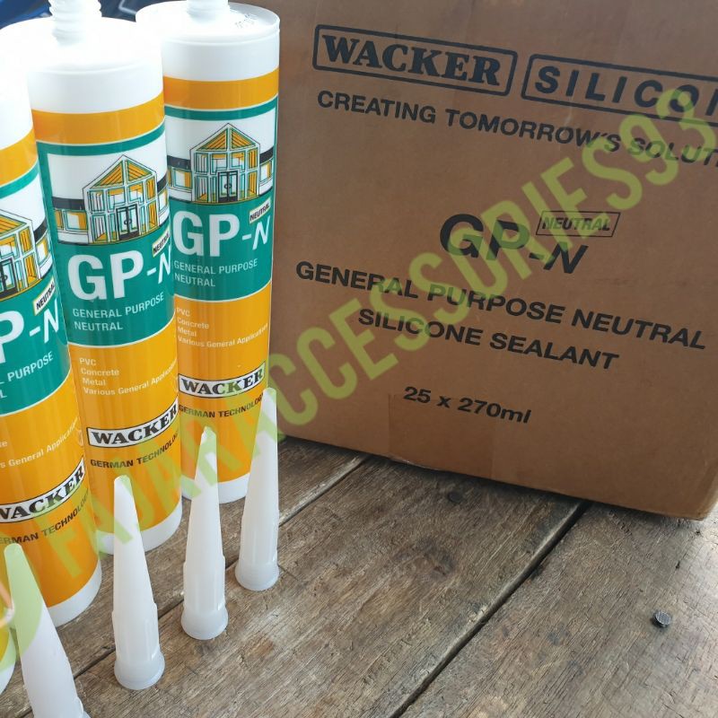 

Silicone GPN Wacker White,Black,Clear,Bronze,Grey