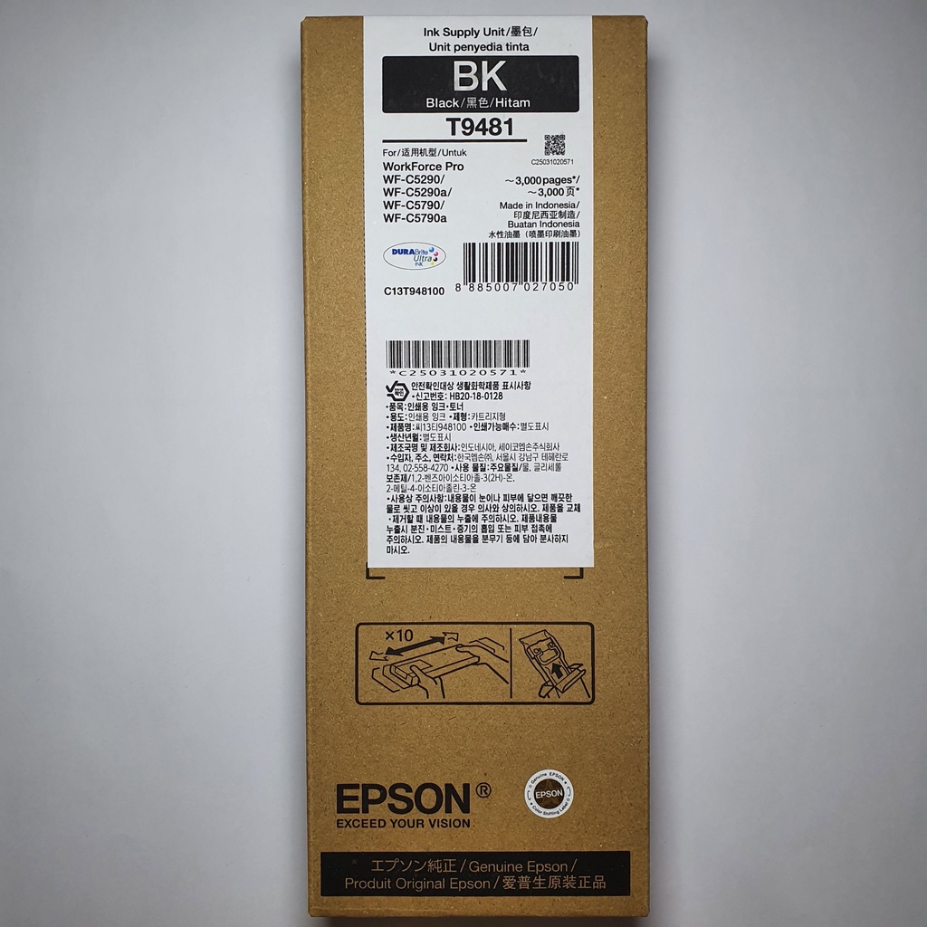 Epson T948 T 948 Tinta / Cartridge Original