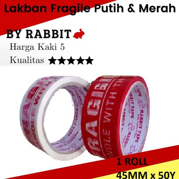 

Cuci Gudang Awal Tahun LAKBAN FRAGILE MERAH/PUTIH JANGAN DI BANTING 45MM X 50YARD FULL Cuci Gudang Awal Tahun