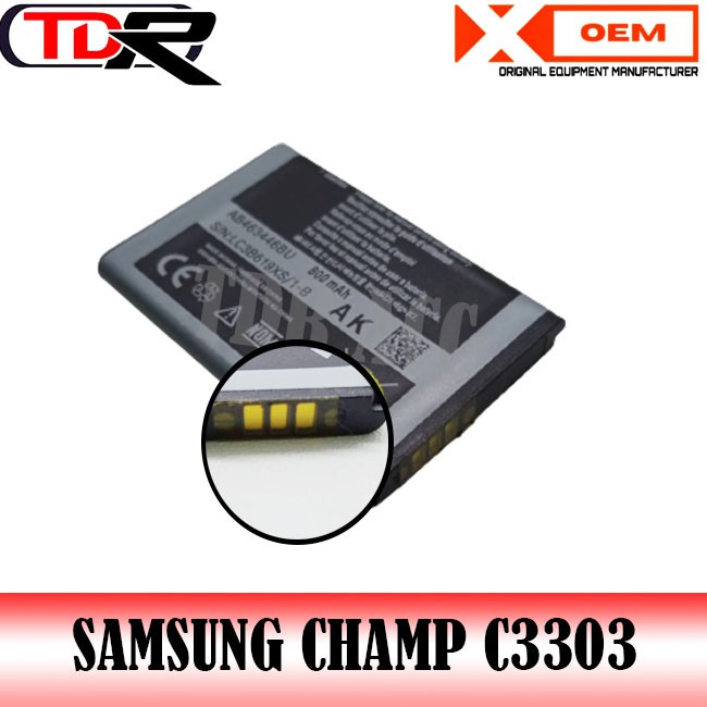 BATTERY BATERAI SAMSUNG E1272 C140 C3303 CHAMP AB463446BU