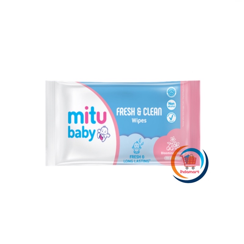 Mitu Baby Tissue Basah Isi 4 pcs