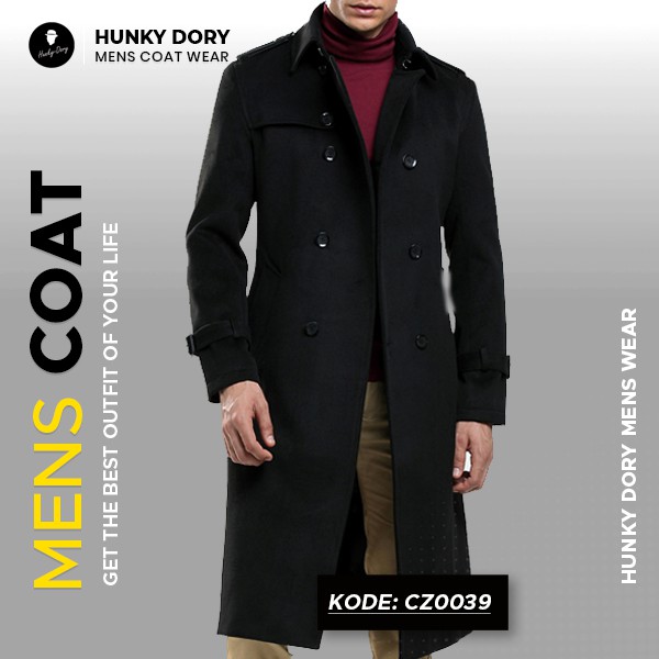 casual men coat