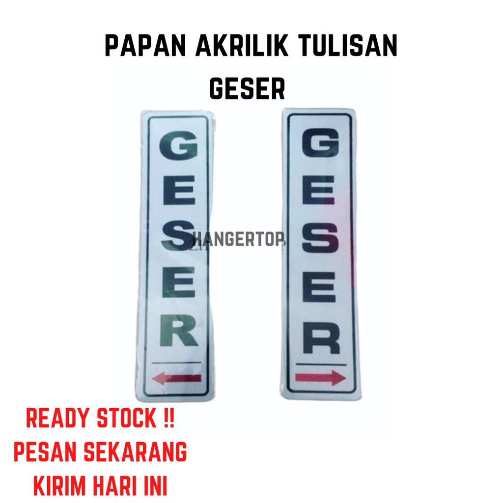

Plat Papan Lambang Tulisan Geser Kiri Kanan | Tulisan Acrylic Geser - Papan Acrylic Geser Harga Per BH