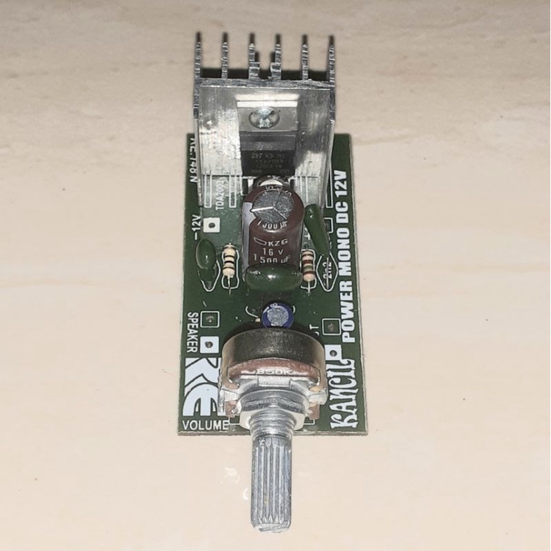 Kit/rakitan power ampli mini TDA-2003 RANIC