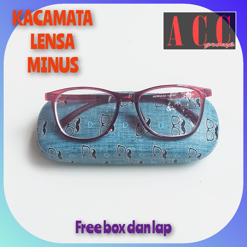 ACCG KACAMATA MINUS JARAK JAUH MODEL RETRO VINTAGE UNISEX SUNGLASSES UKURAN 0.50-4.00