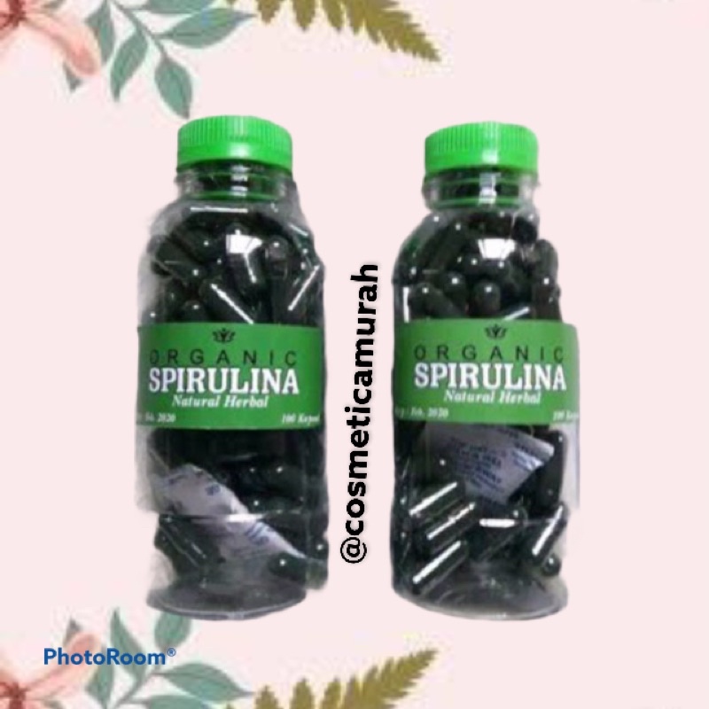 [ original ] harga perbotol / spirulina masker - masker spirulina origina - spirulina mask