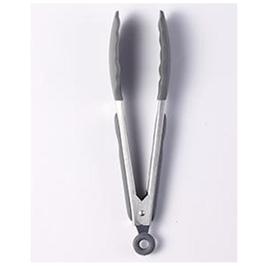 SAMONO PENJEPIT PENCAPIT MAKANAN FOOD TONGS SKW008 GREY ORIGINAL garansi 1 year samono