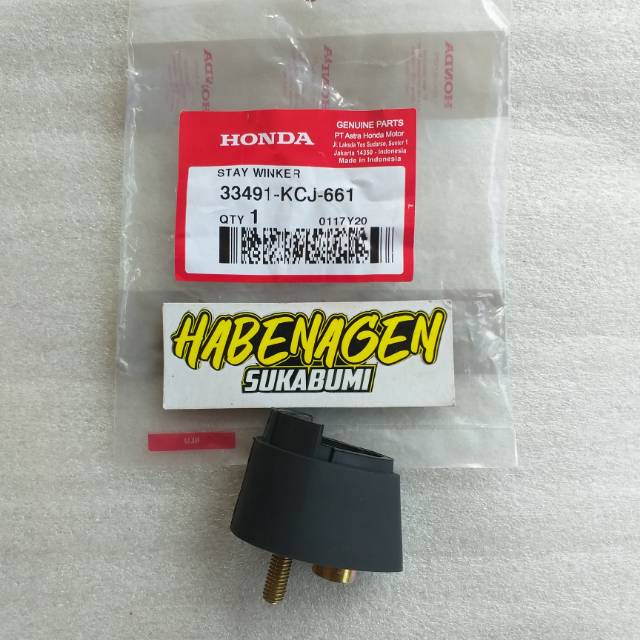 stay winker karet dudukan lampu sein sen honda tiger revo tirev depan belakang ORI AHM