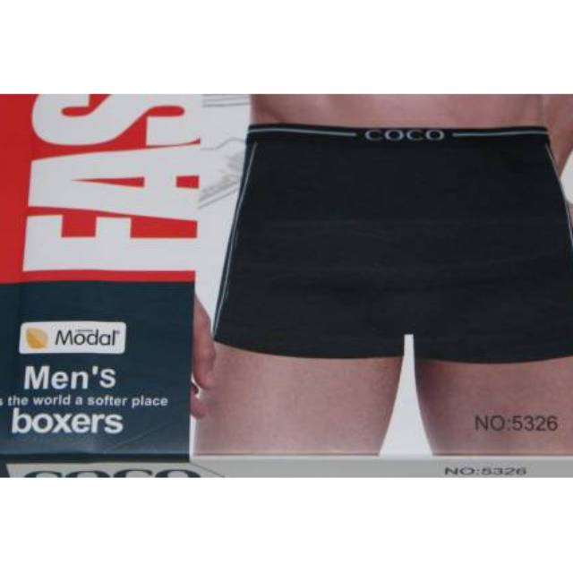  Celana  Dalam Pria  Boxer Pria  isi 2 pcs Box Shopee  