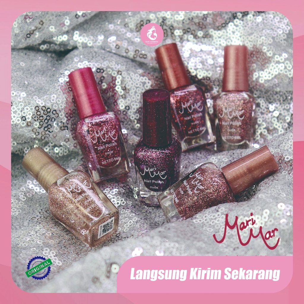 MARIMAR - NAIL POLISH NUDE COLOR FASHION - 088 - 089 -081