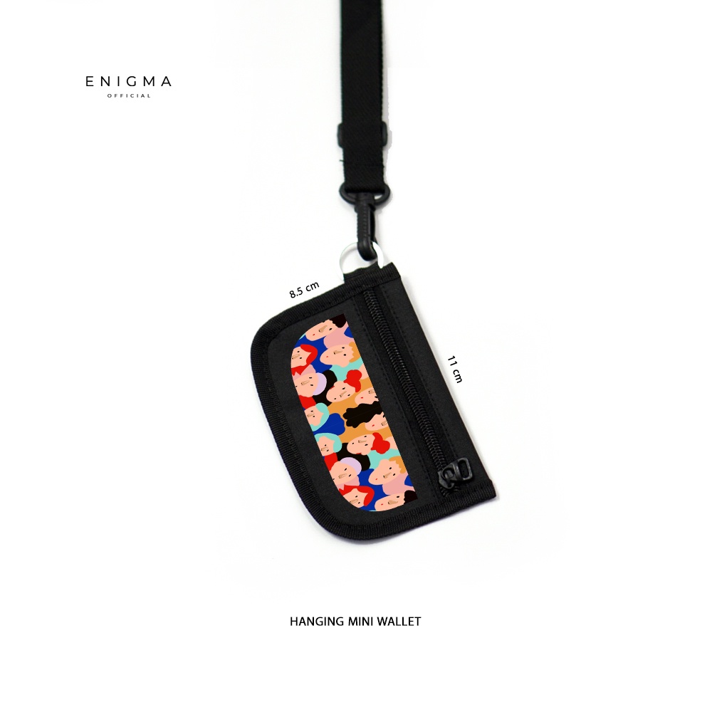 HANGING MINI WALLET KANVAS PREMIUM ORIGINAL ENIGMA