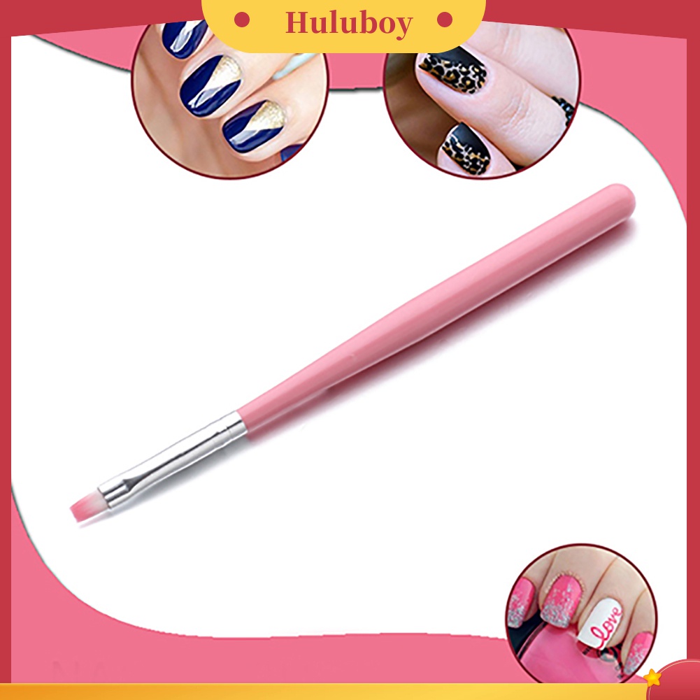 Huluboy Huluboy♡ Pen Brush Gambar / Lukis Kuku Profesional Untuk Dekorasi Manicure DIY