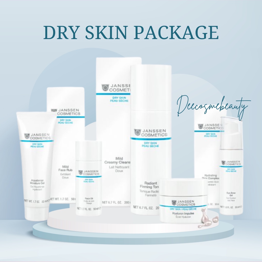Jual Janssen Cosmetics DRY SKIN PACKAGE Shopee Indonesia