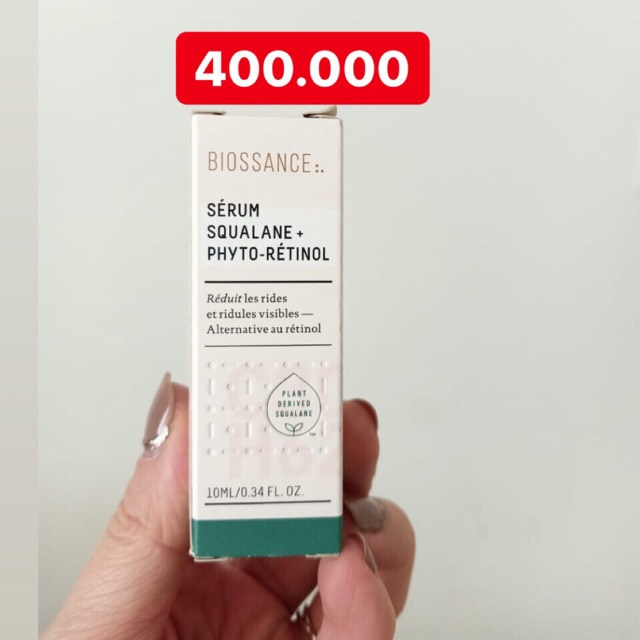 Biossance  SQUALANE + PHYTO-RETINOL SERUM 10ml