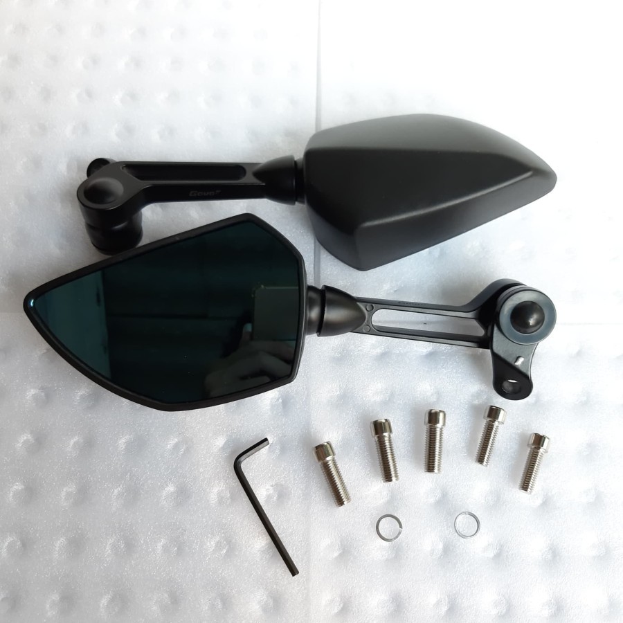 Spion Model Ducati Monster - Motor Xmax - Pcx 150 - Nmax - Aerox - Matic -Sport Moge Universal Tomok