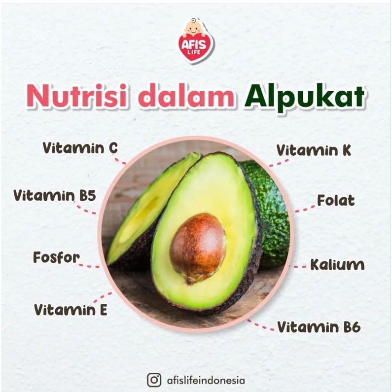 Afis life susu almond creamy avocado 200 gr/ pelancar asi