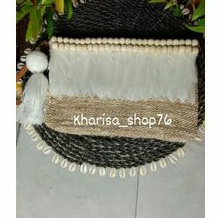 Dompet tumanggal goni#dompet pompom#dompet etnik bali