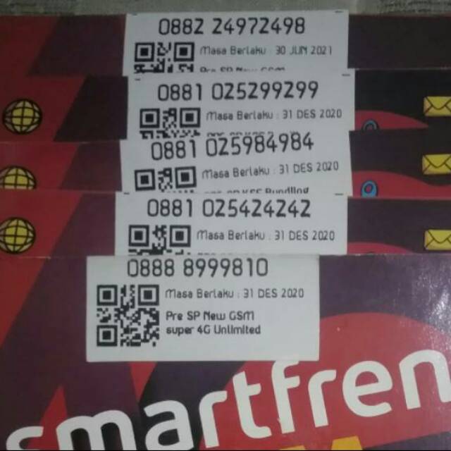 NOMOR CANTIK SMARTFREN + BONUS KOUTA
