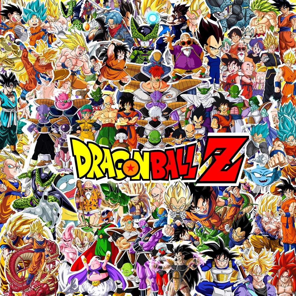 

Stiker Kartun Dragonball isi 45/60 pcs