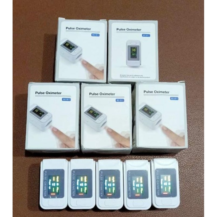 COD Oximeter SO 911 Pulse Fingertip Tissor Super Akurat Original Alat Cek Saturasi Oksigen Jantung