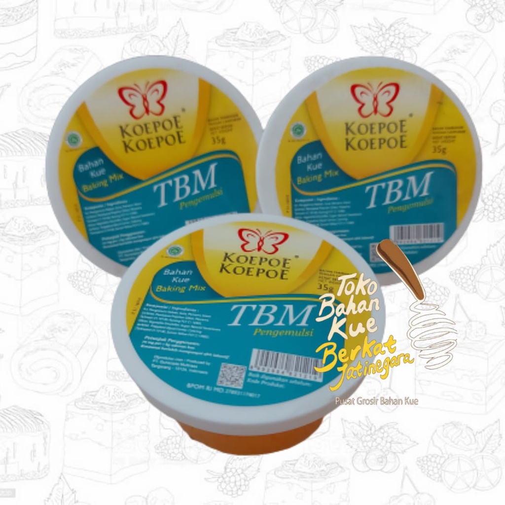 TBM KOEPOE KOEPOE 35 GR &amp; 80 GR / PENGEMBANG KUE