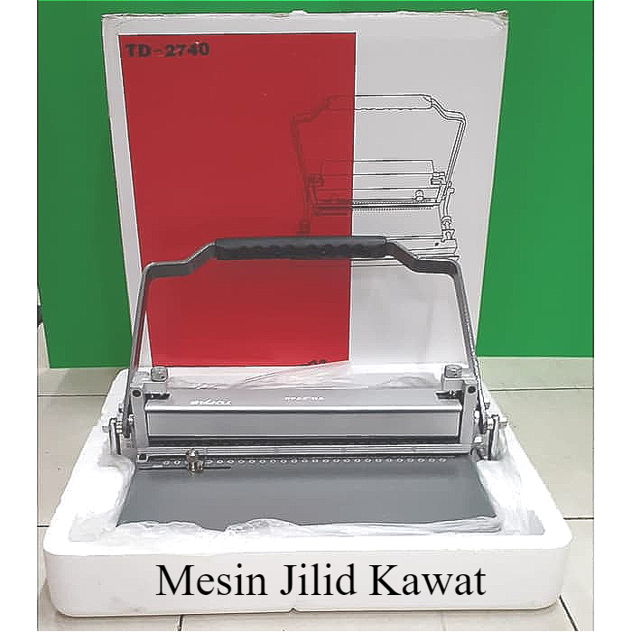 

MESIN JILID SPIRAL KAWAT TOPAS TD2740 | ALAT JILID | ATK | STATIONERY