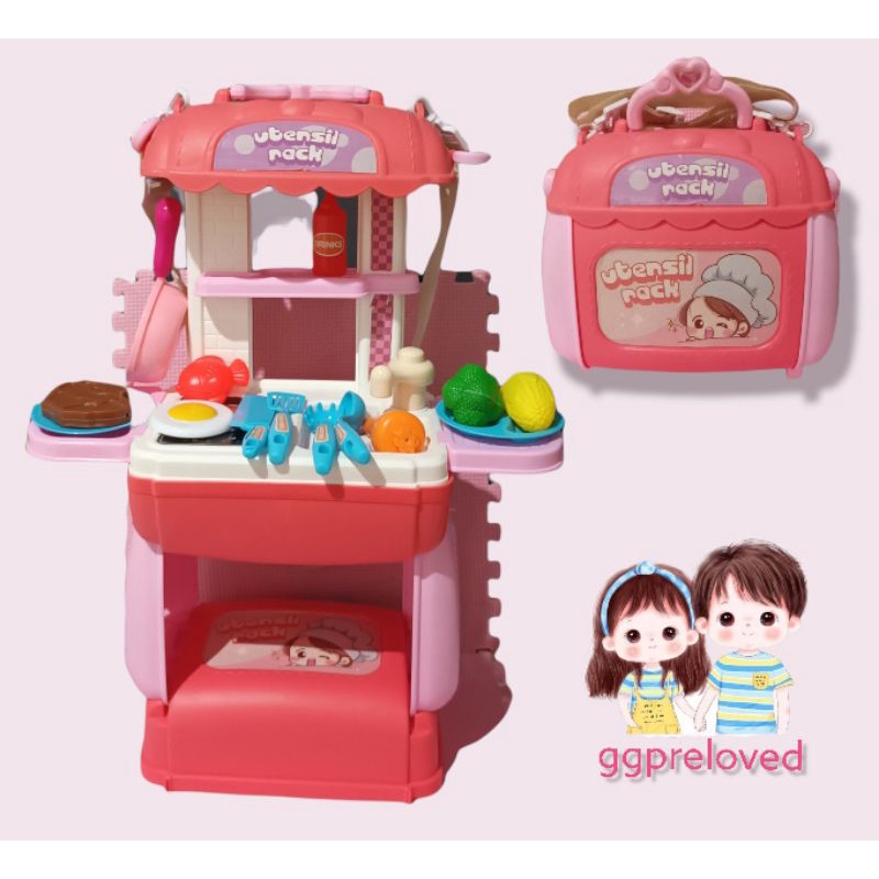 Preloved Mainan Anak Kitchen Set