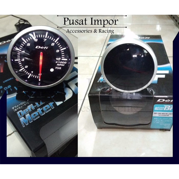 INDIKATOR DEFI BF TACHOMETER RPM UNIVERSAL DEFI BF GAUGE