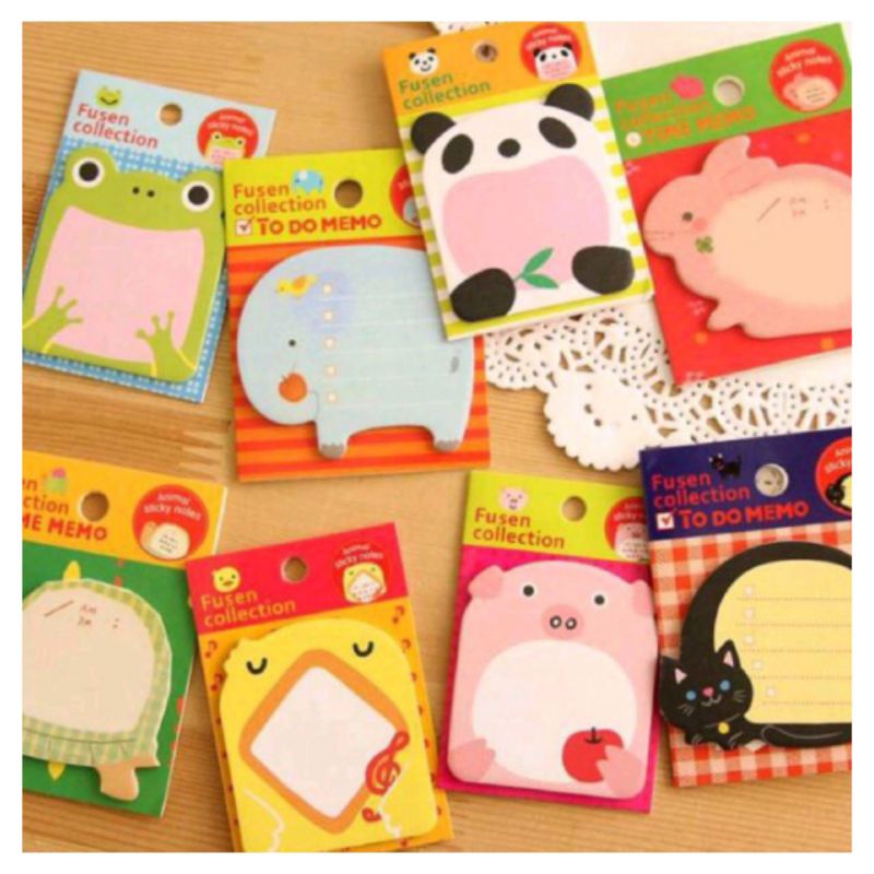 

Sticky Notes karakter Hewan